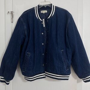 Madewell Bomber Denim jacket